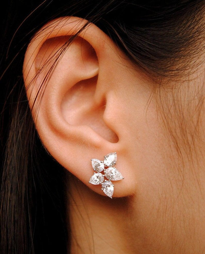 Cluster Earrings