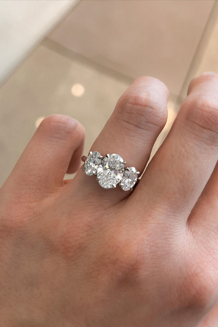 Three-Stone Rings